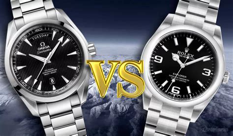 omega planet ocean vs rolex explorer 2|omega planet ocean vs rolex.